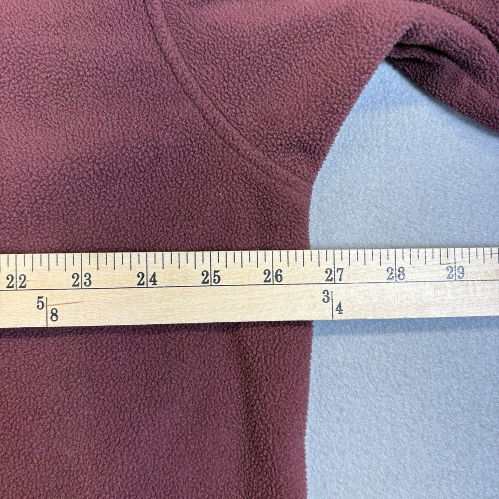 Y2K Columbia Virginia Tech Hokies Hoodie Mens XL Maroon Fleece Pullover VT - Picture 3 of 7